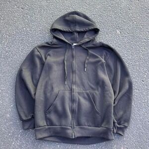 Vintage 90's Hill Made in USA Full Zip Hoodie Size Medium